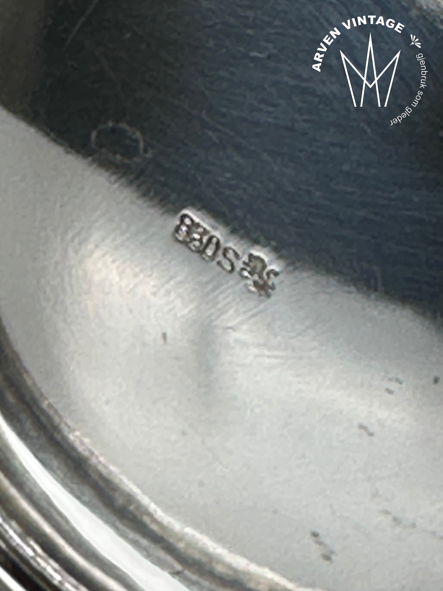 Vintage sølv kaffekanne