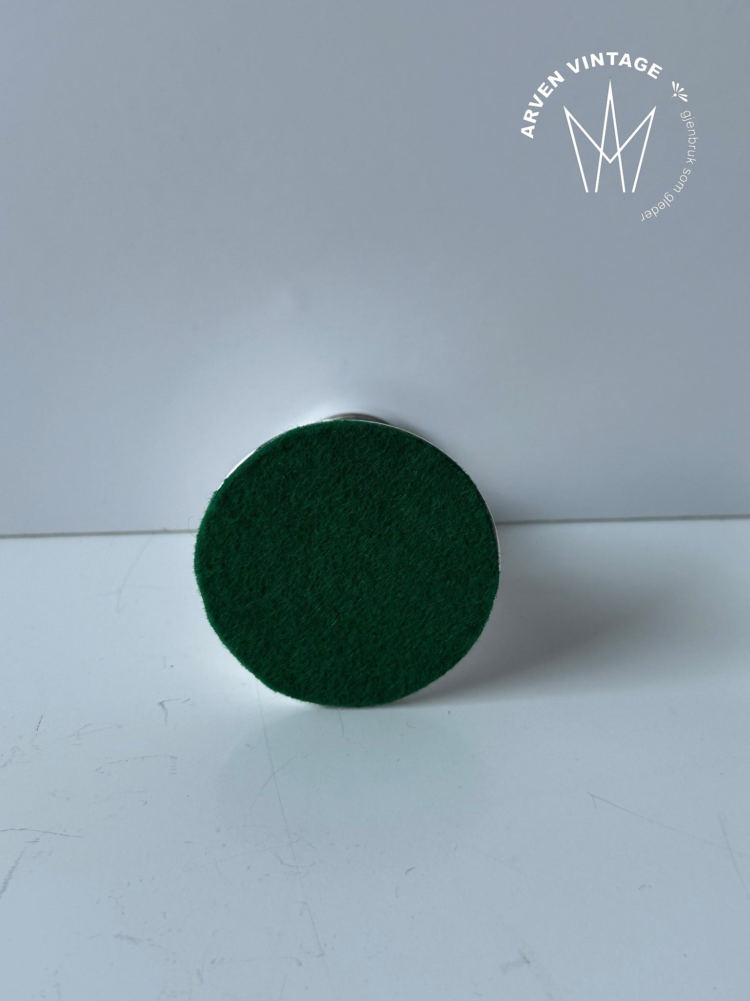 Vintage sølv lysestake