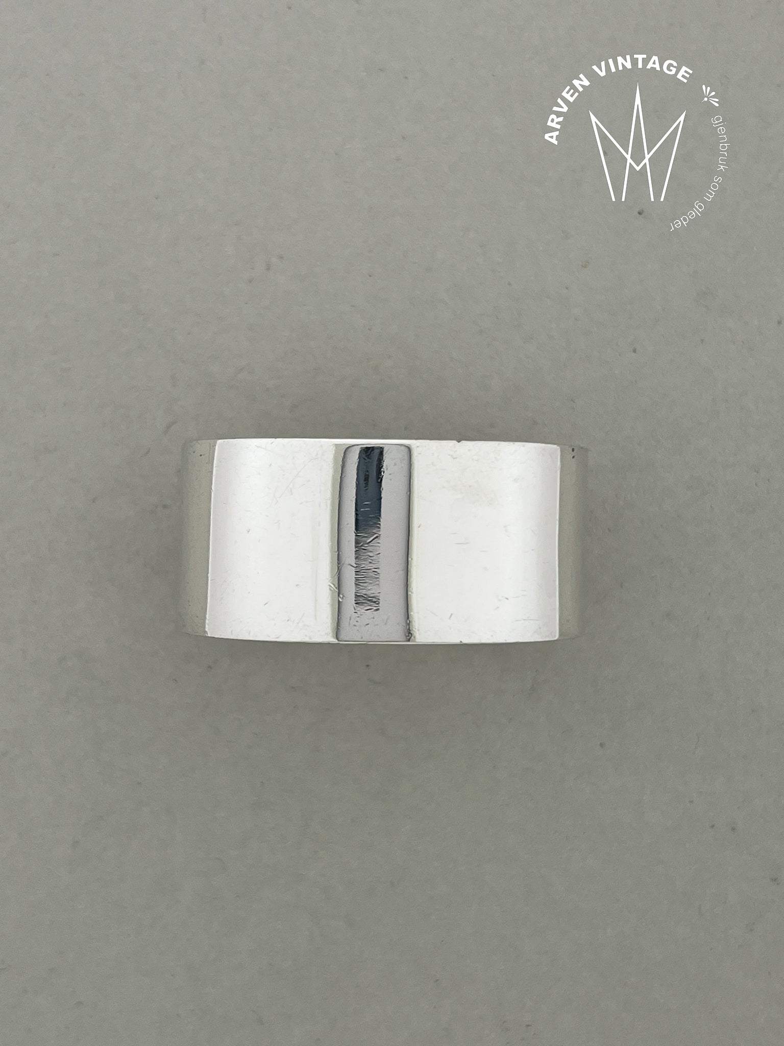 Vintage sølv serviettring