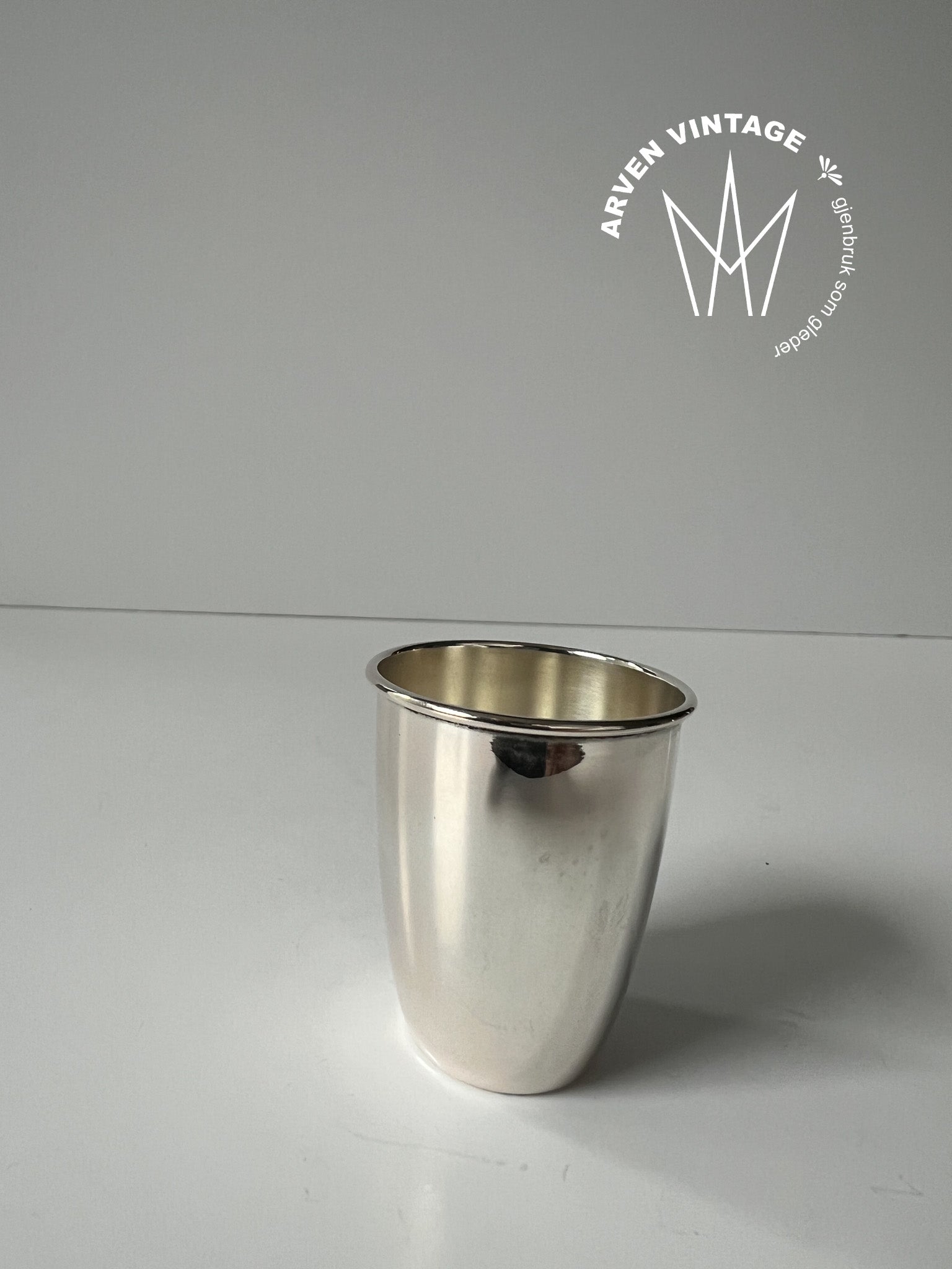 Vintage sølv beger 4,7cm