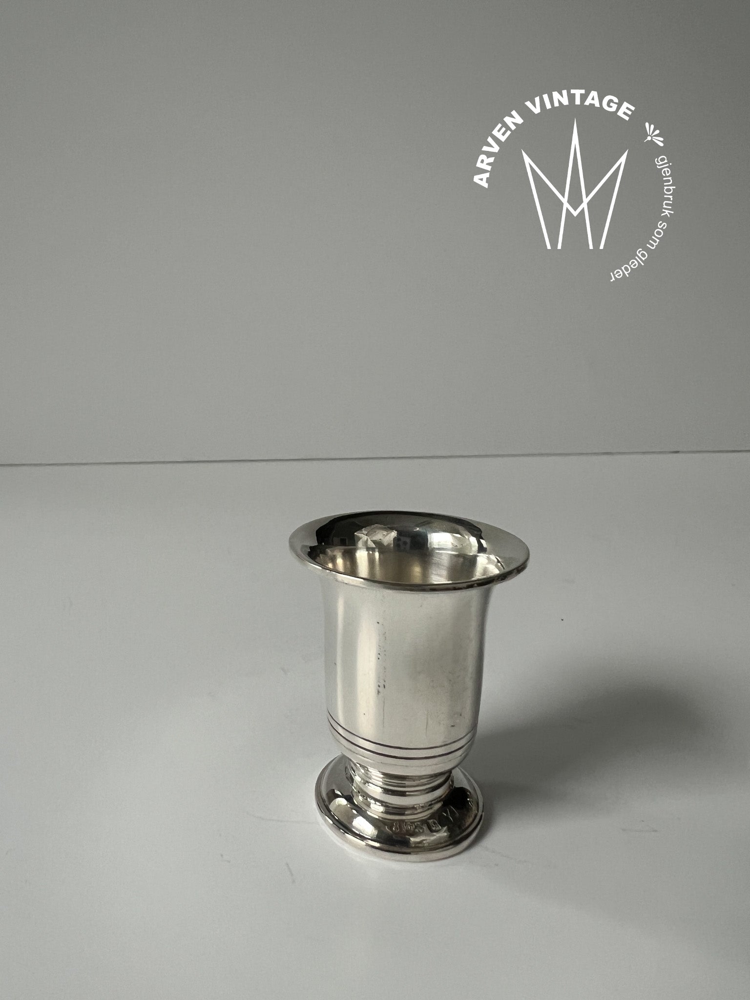 Vintage sølv beger 4,3cm