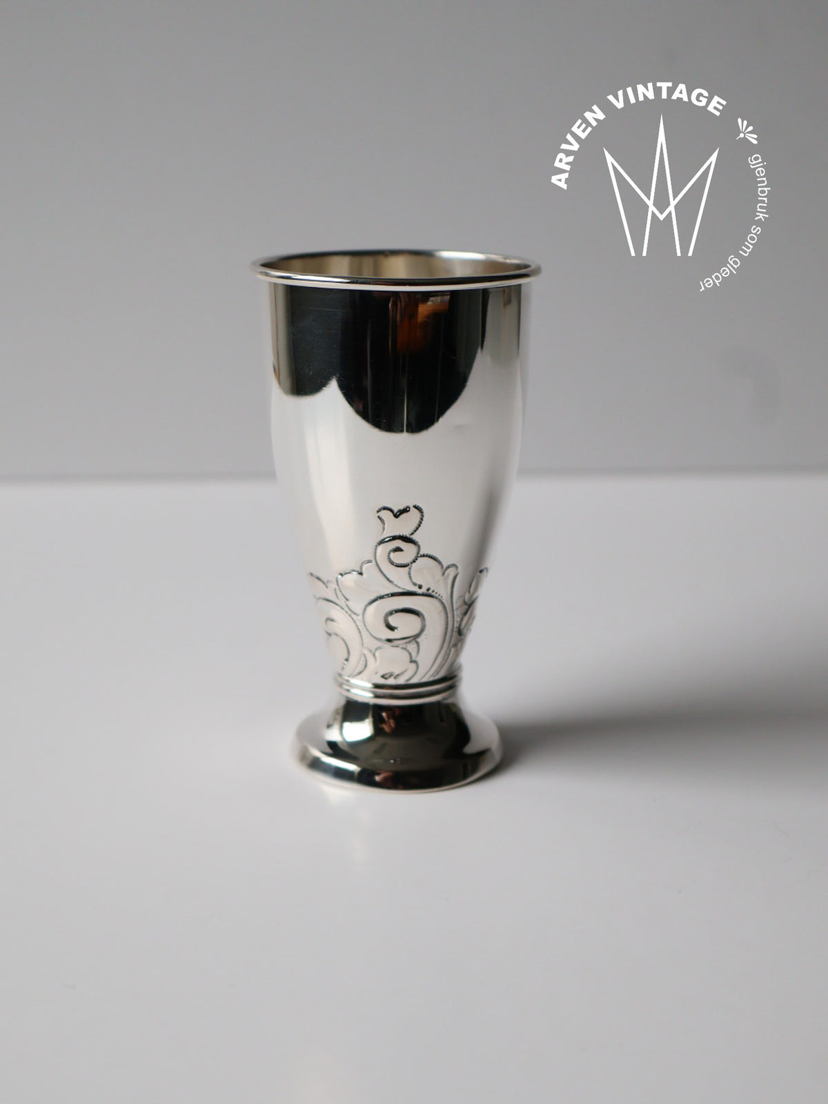 Vintage sølv liten pokal