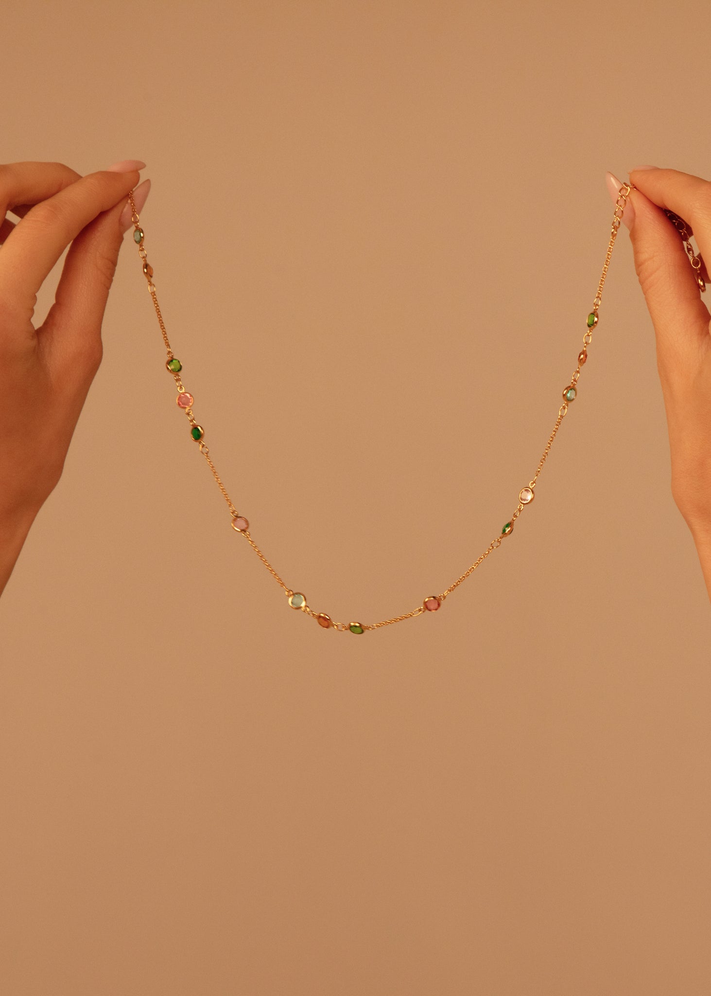 Rainbow necklace