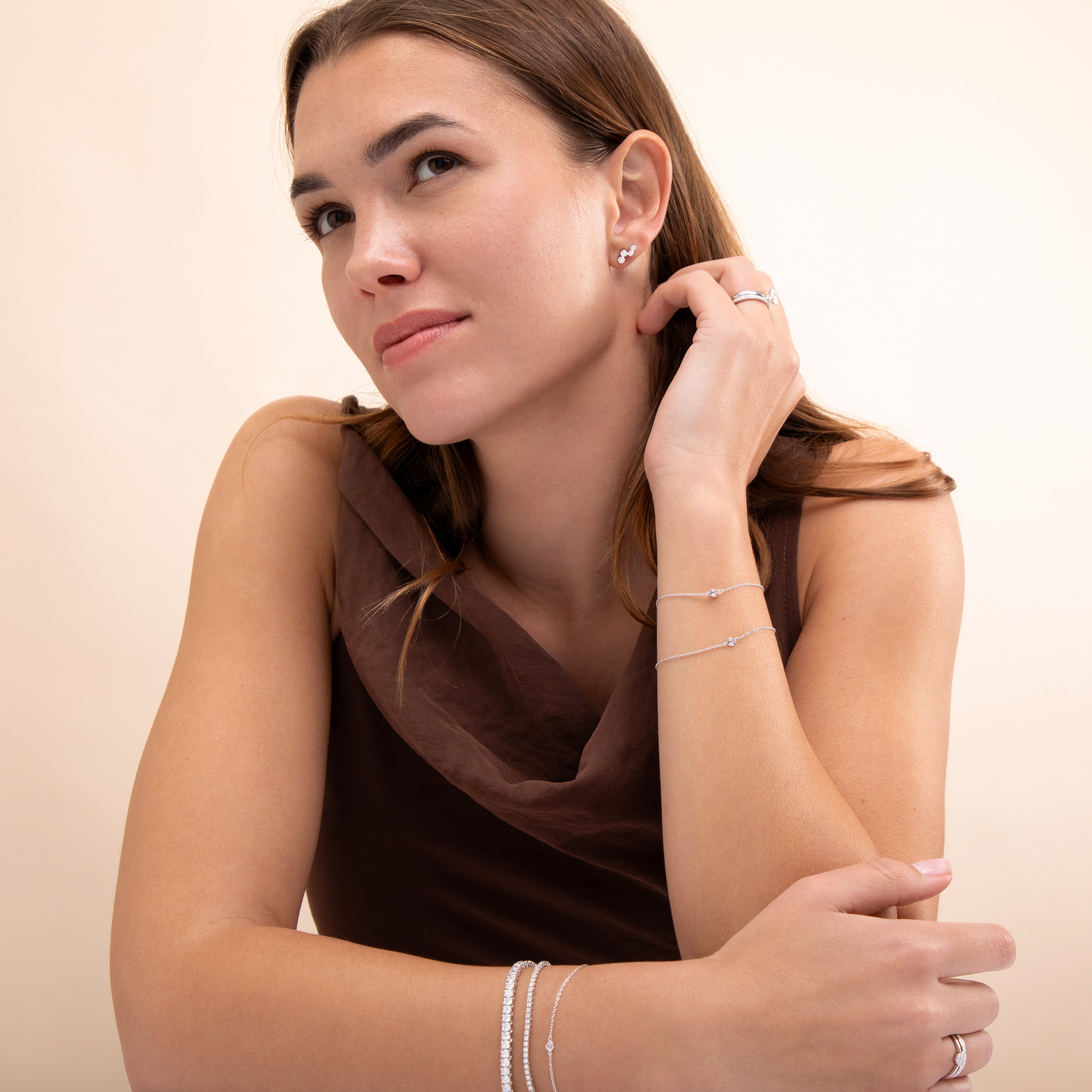 Othilie Diamantørepynt