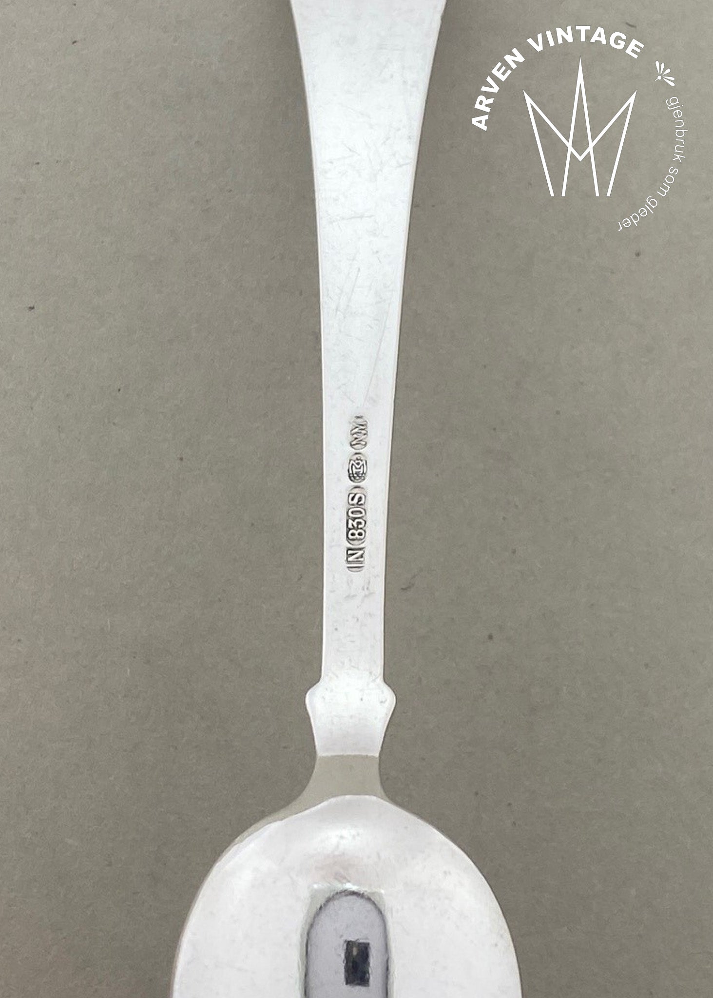 Vintage Lily coffee spoon