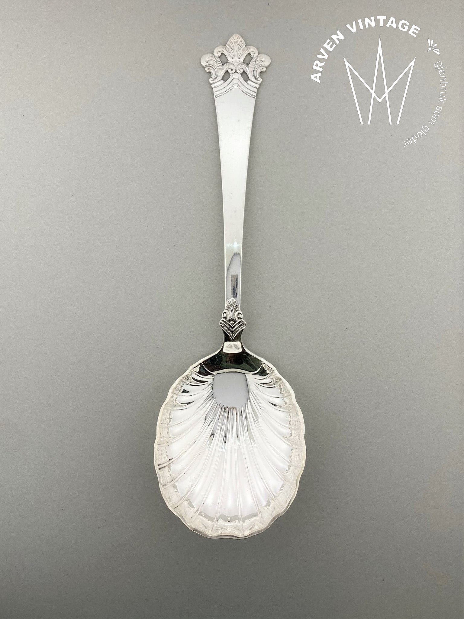 Vintage Anitra salad spoon