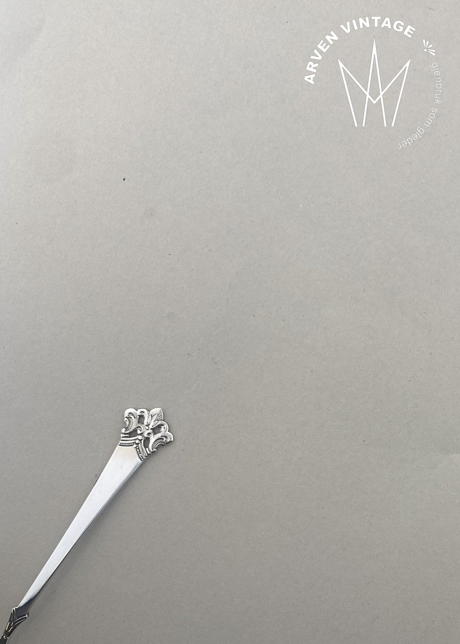 Vintage Anitra mocha spoon