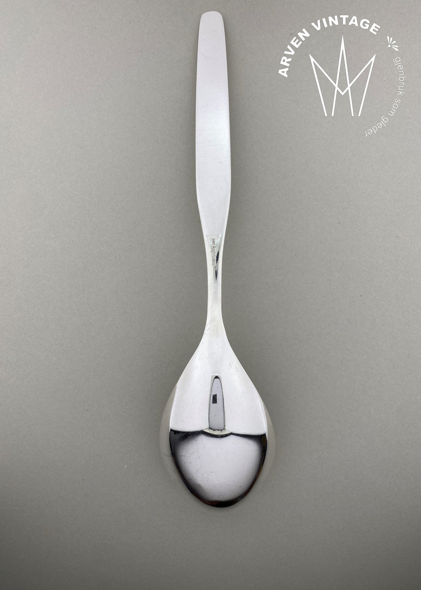 Vintage Aase serving spoon