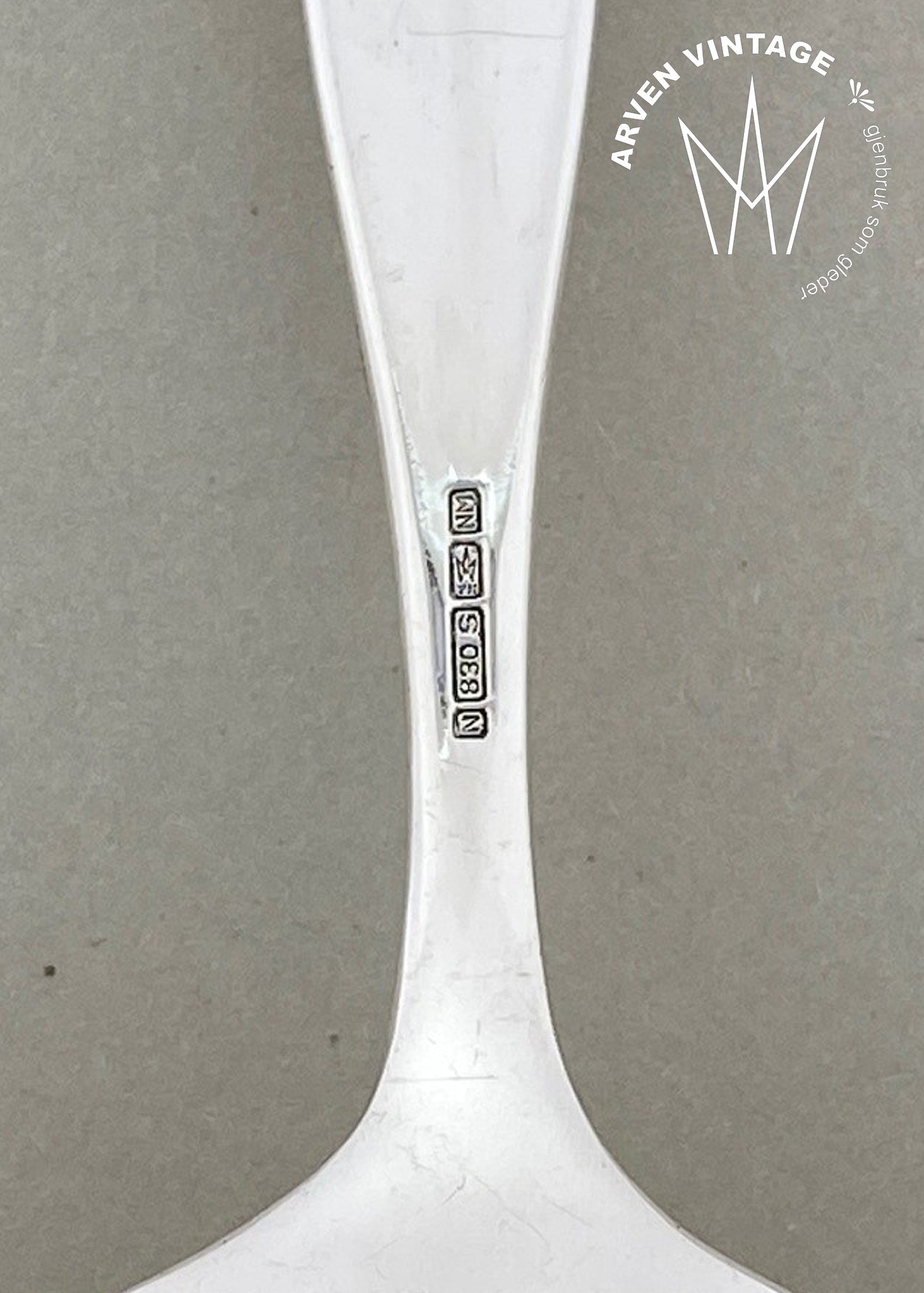 Vintage Aase fløteskje