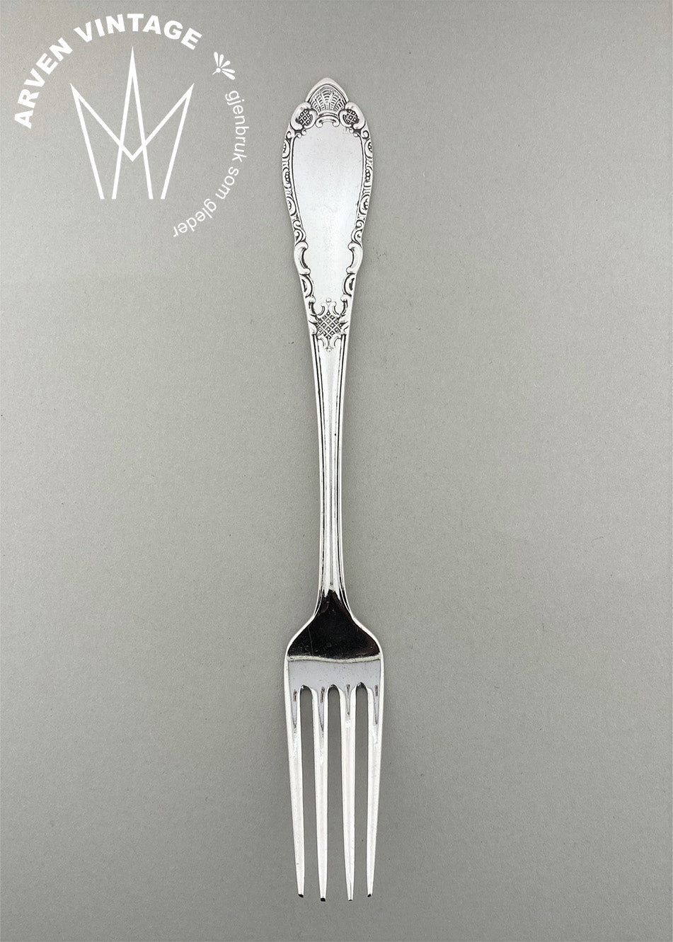 Vintage Edel liten spisegaffel