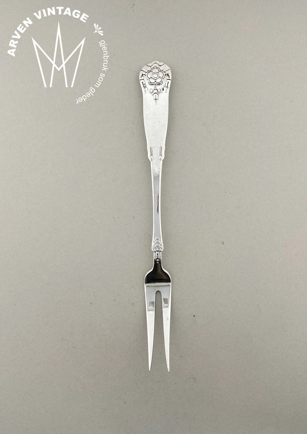 Vintage Hardanger smørgaffel / tapasgaffel