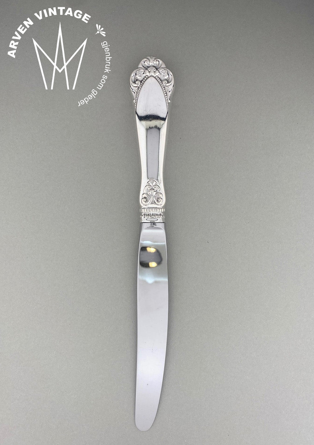 Vintage Laila liten spisekniv med kort skaft