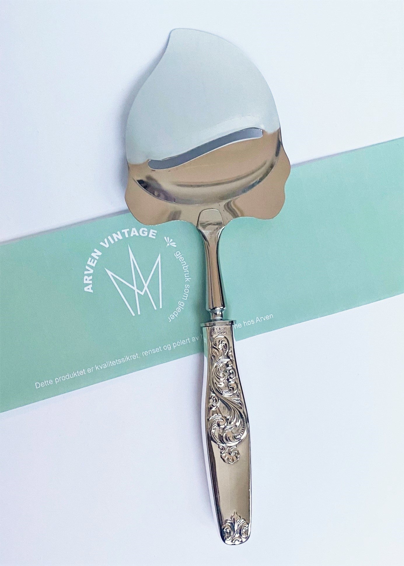 Vintage Double Rococo Cheese Slicer