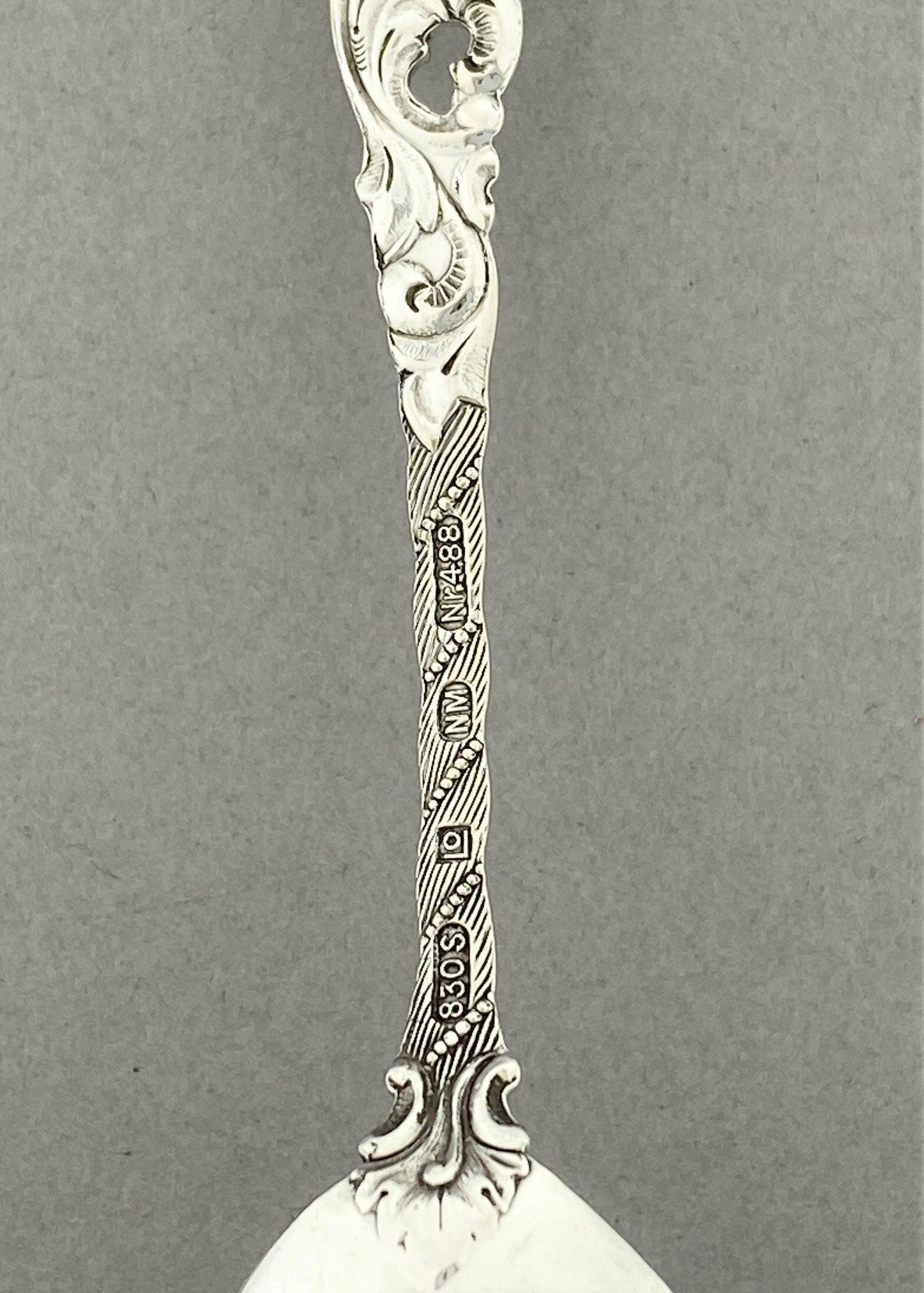 Vintage Dobbel Rokokko eggskje