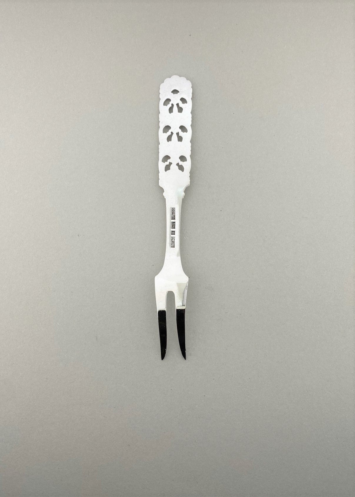 Vintage Kloster koldtgaffel / tapasgaffel 12,7cm