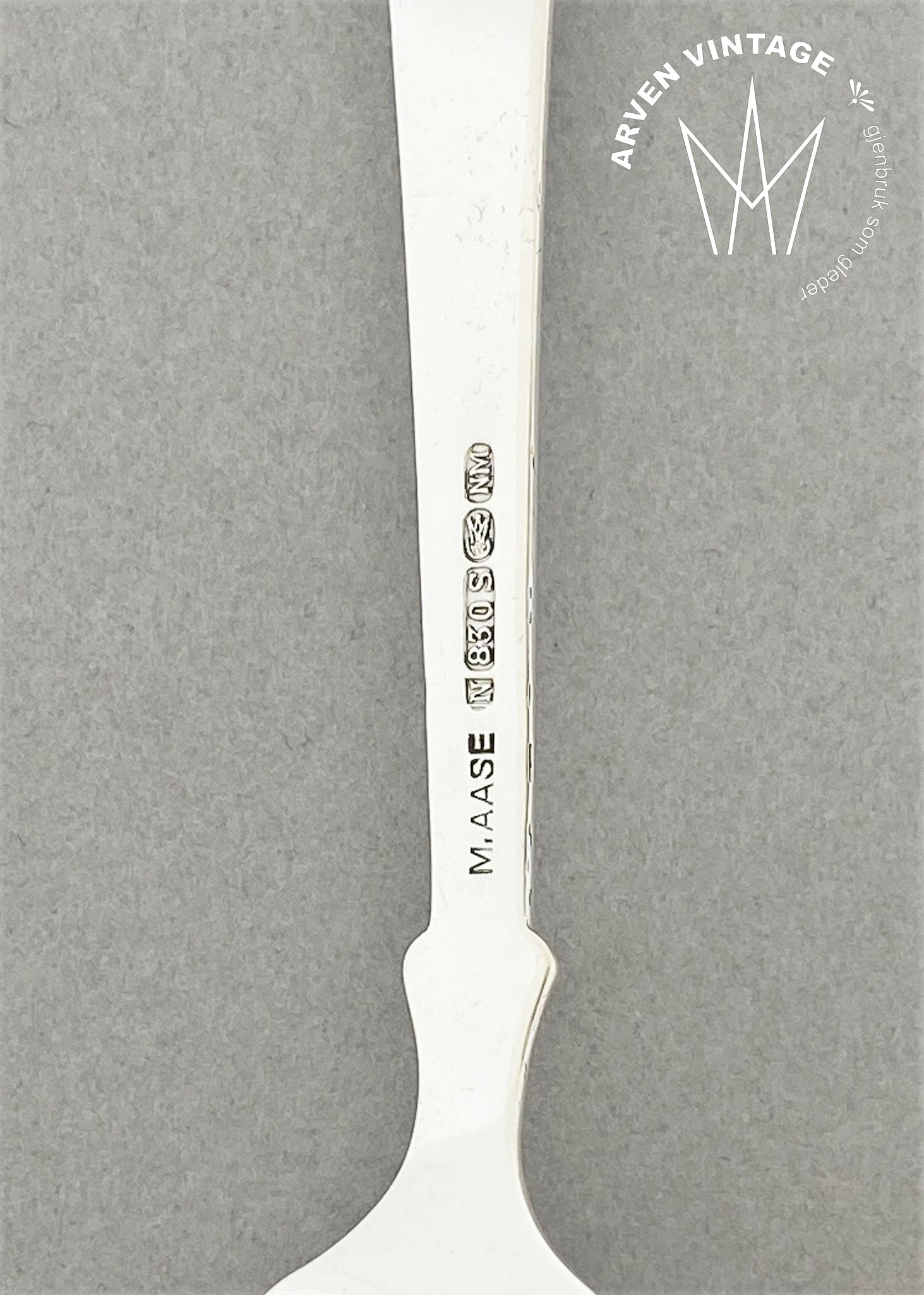 Vintage Lilje koldtgaffel / tapasgaffel