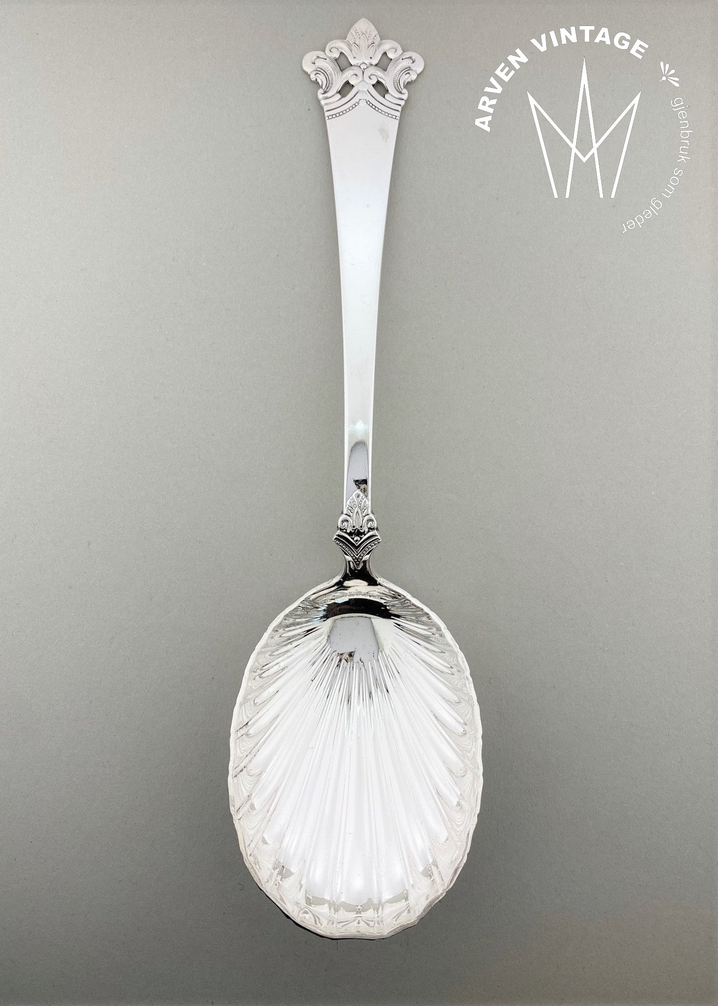 Vintage Anitra cream spoon large