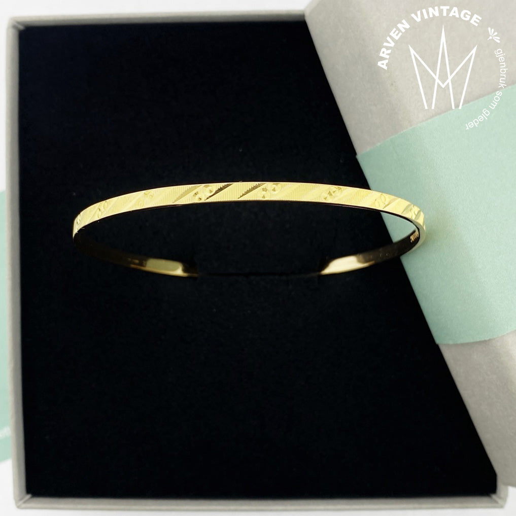 Vintage Armring i 22K gult gull
