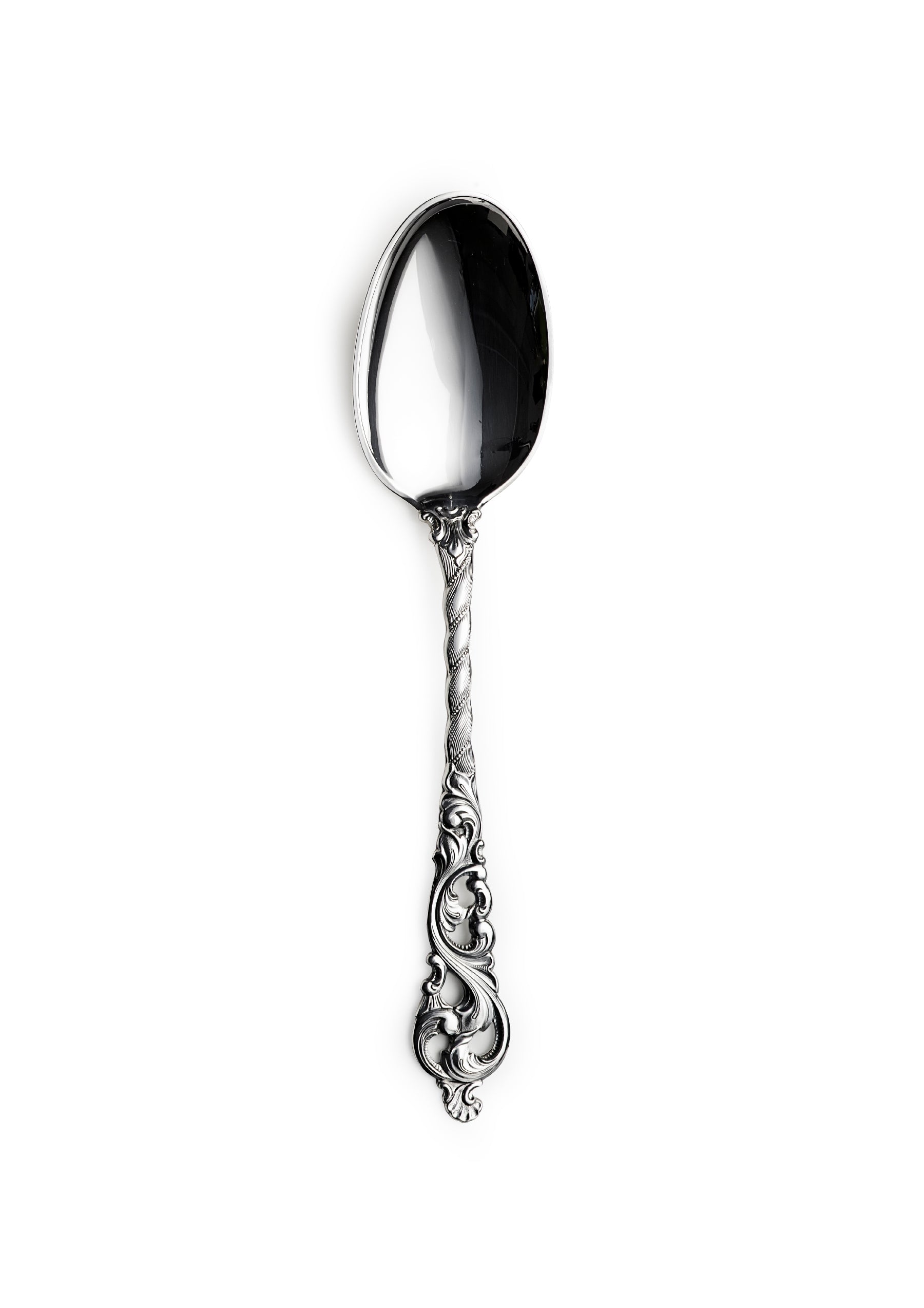 Double rococo large tablespoon