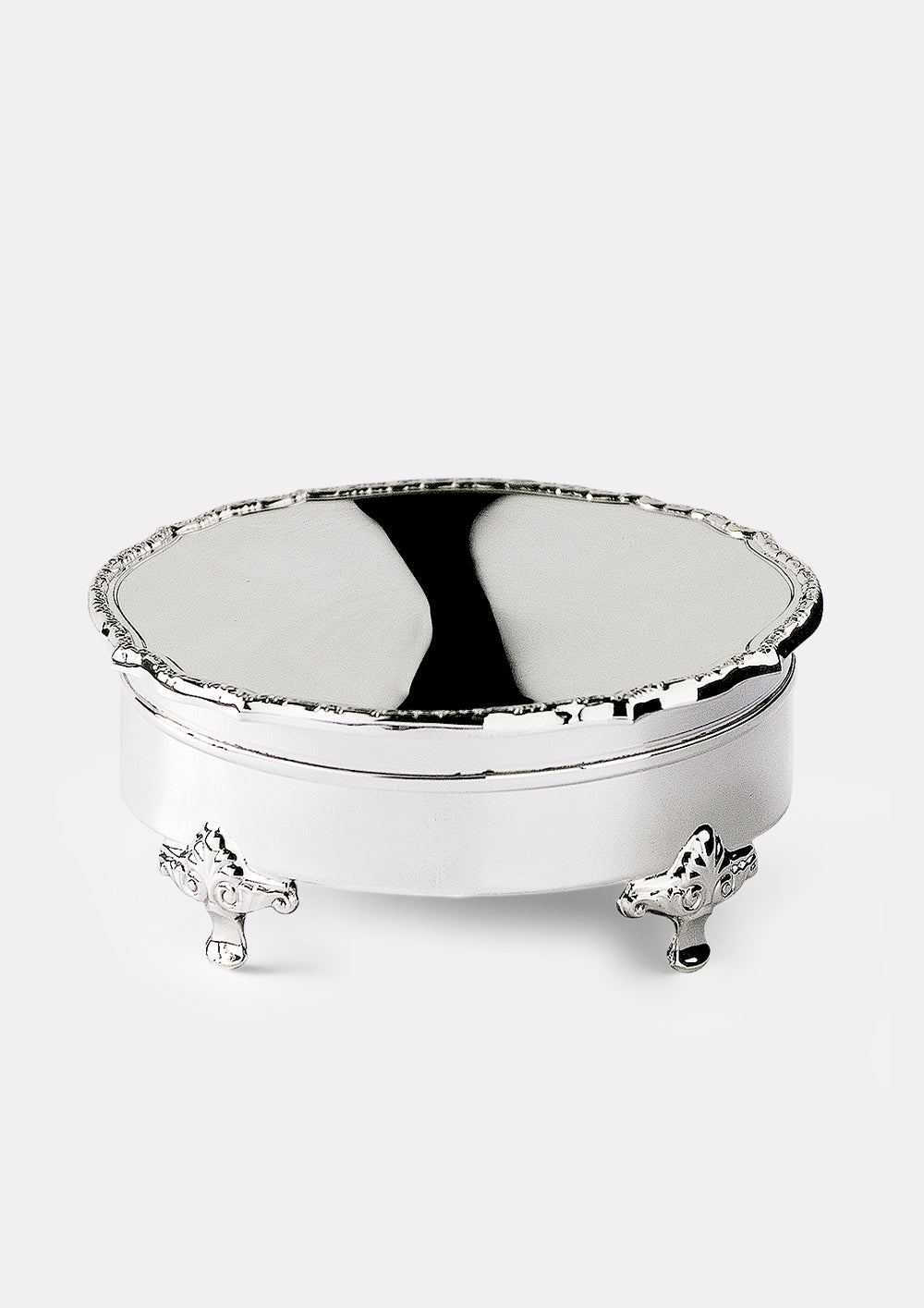 Jewelery box in silver