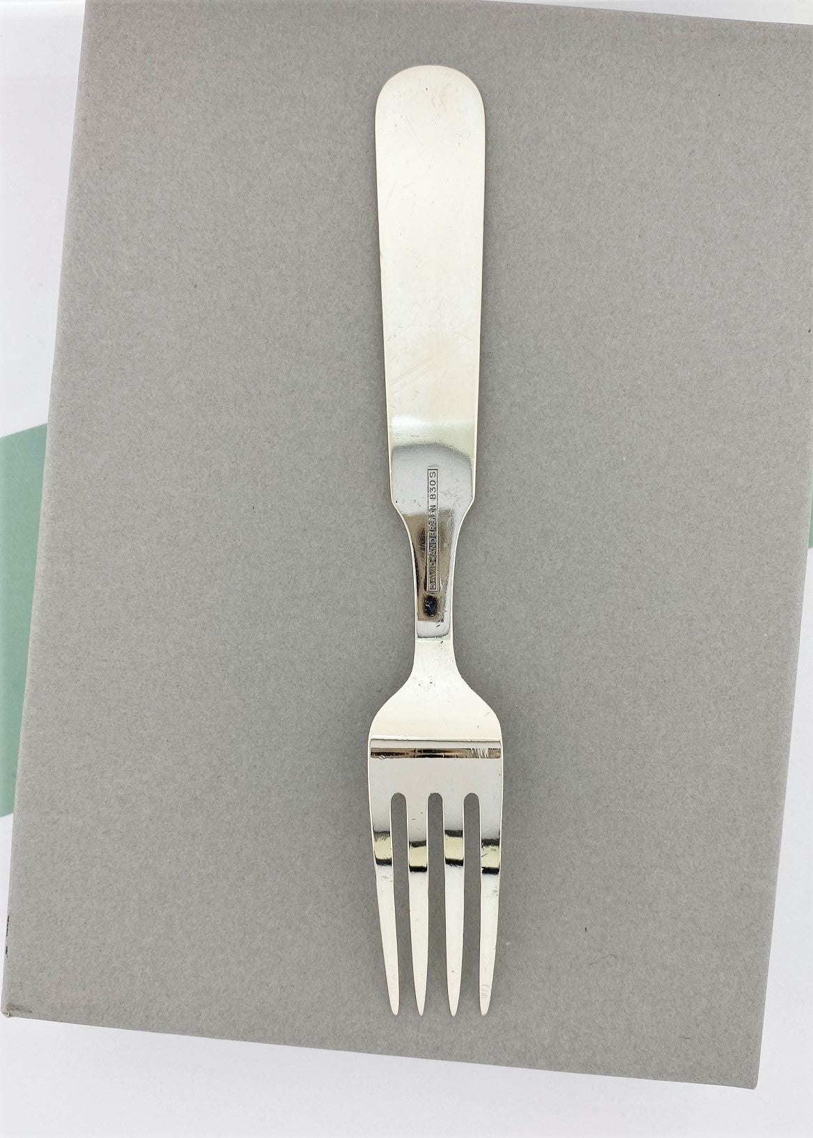 Vintage Fox, Bear, Hare children's fork