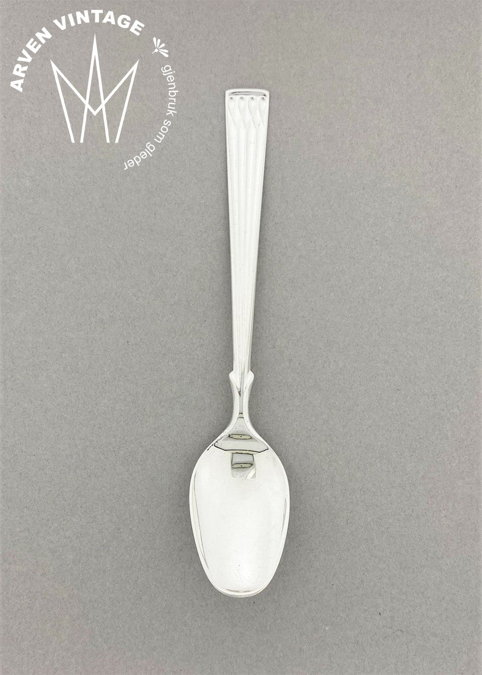 Vintage Heirloom silver teaspoon
