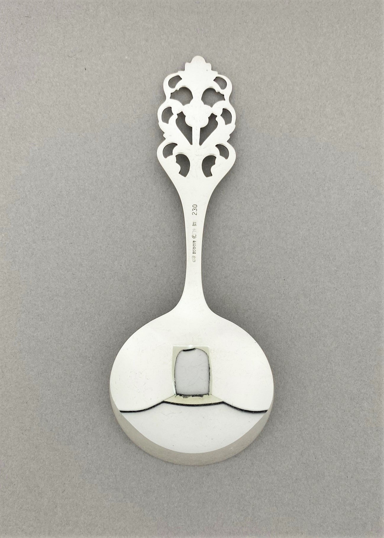 Vintage Viking Rose compote spoon