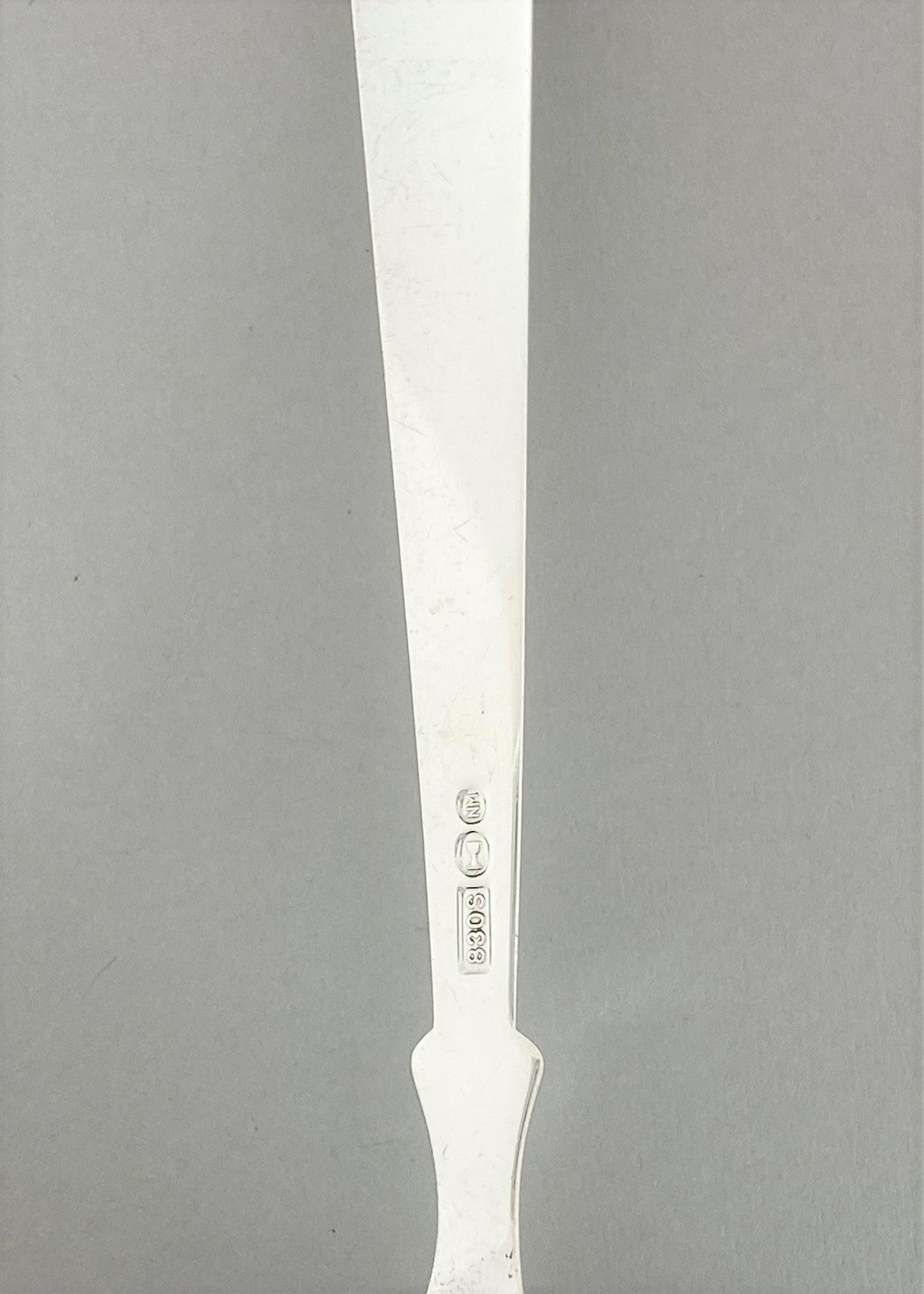 Vintage Heirloom silver large tablespoon
