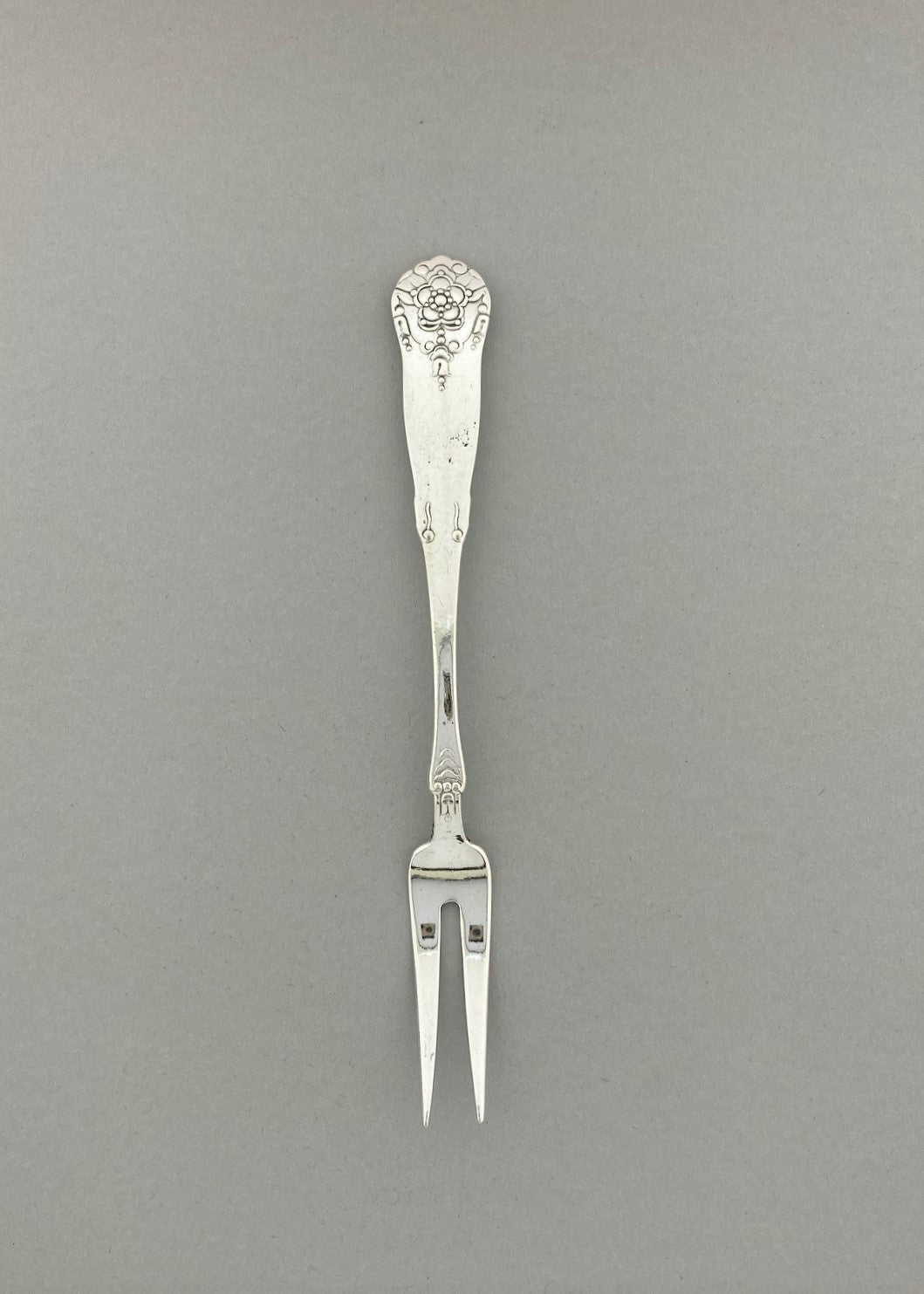 Vintage Hardanger lemon fork / tapas fork