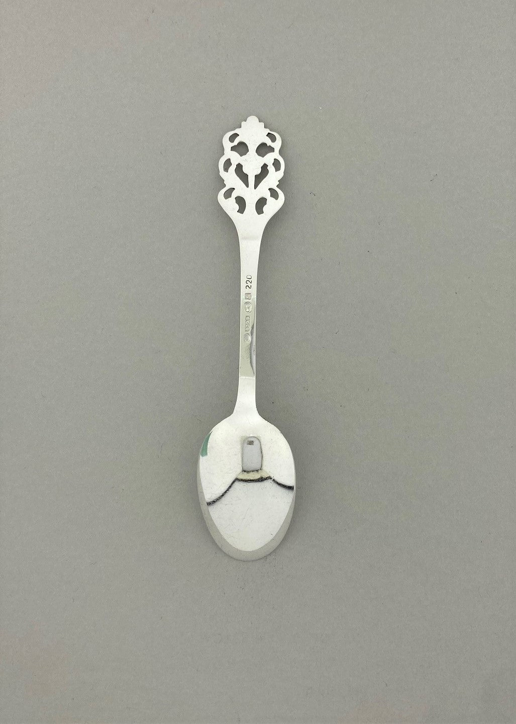 Vintage Viking Rose teaspoon