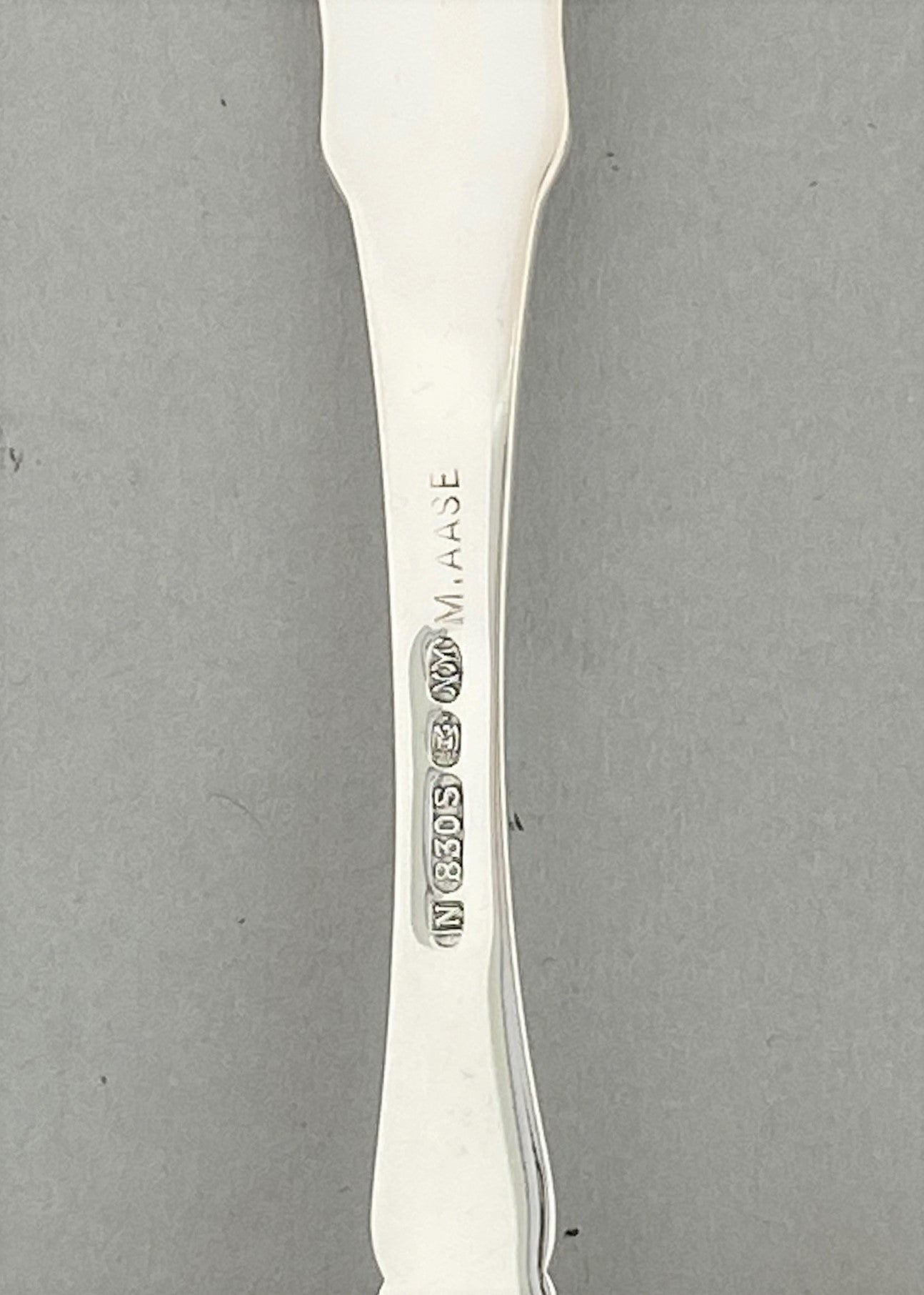 Vintage Iris sardine fork