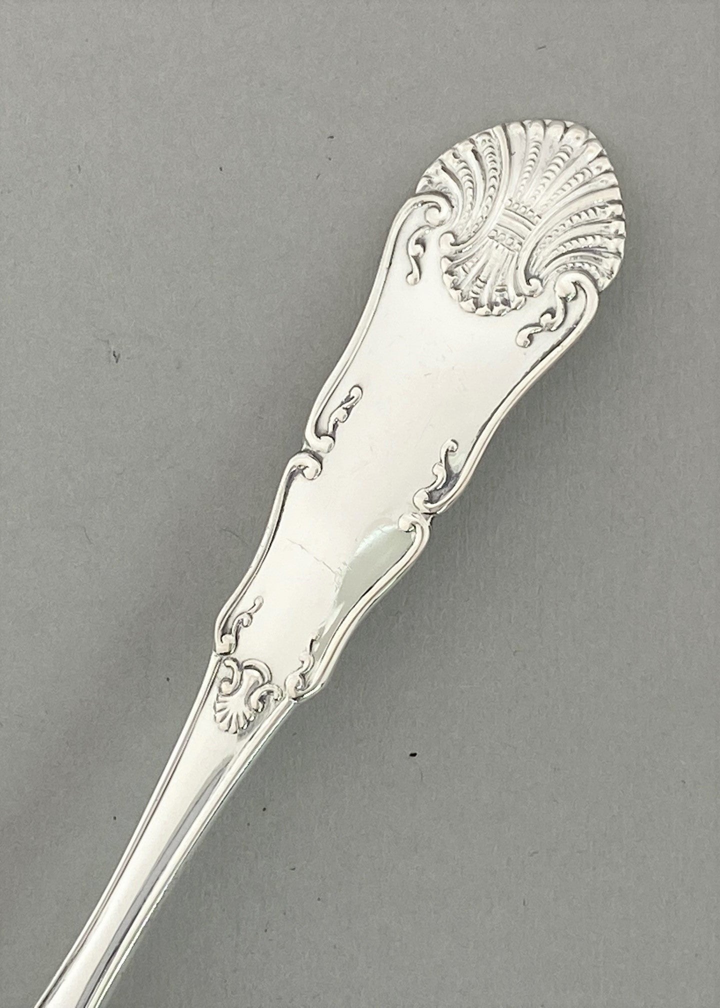 Vintage Iris sardine fork