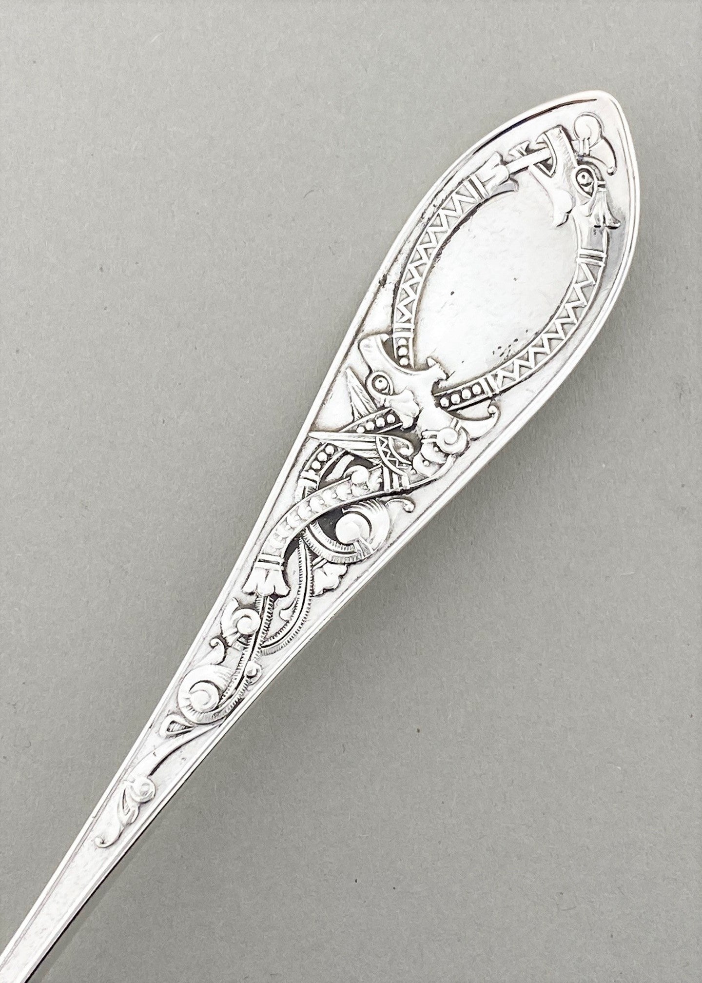 Vintage Dragon large tablespoon