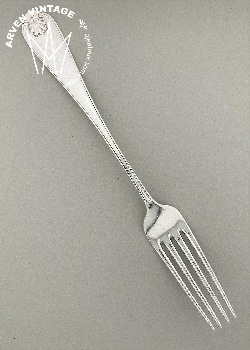 Vintage Shell dining fork