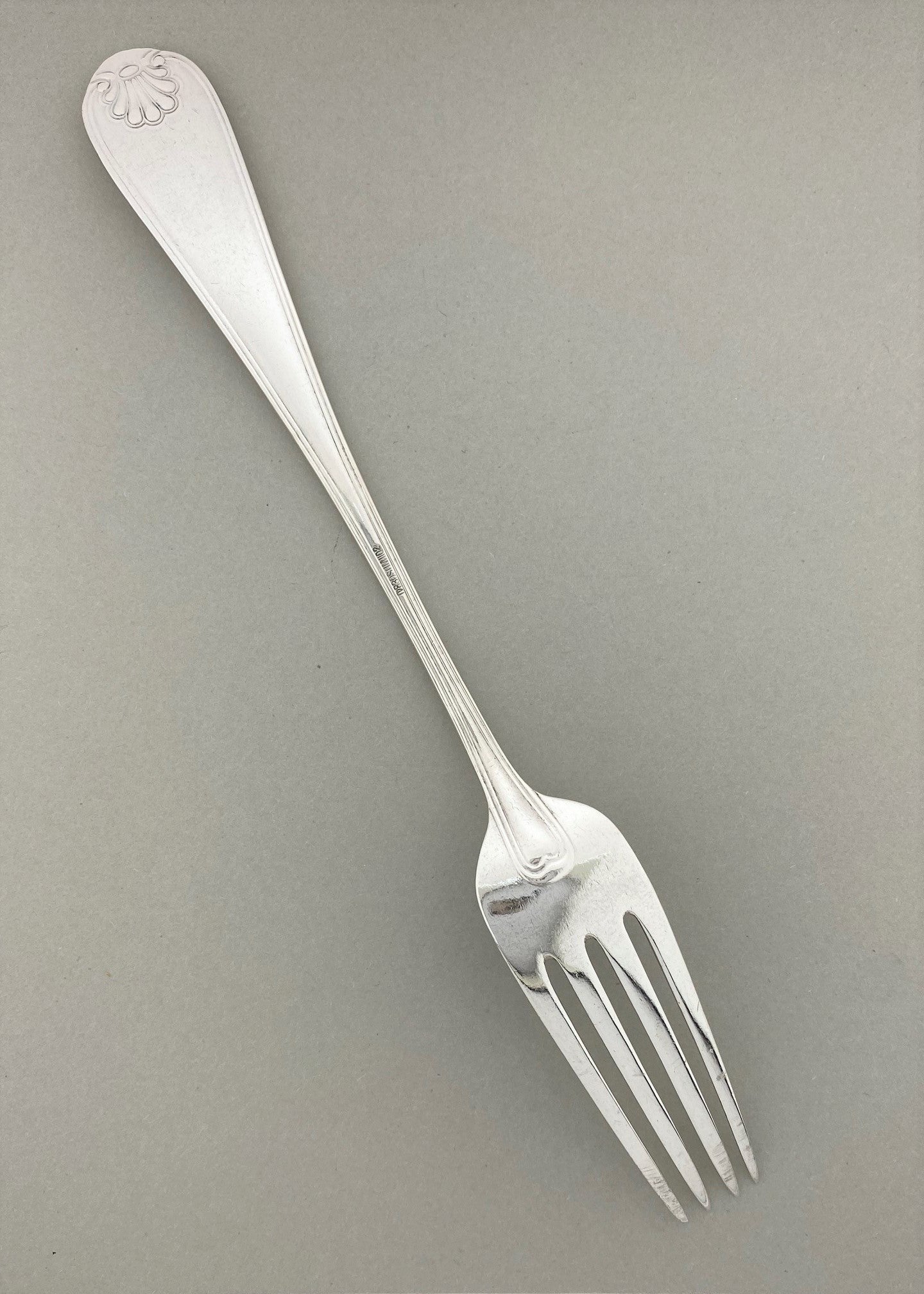 Vintage Shell dining fork