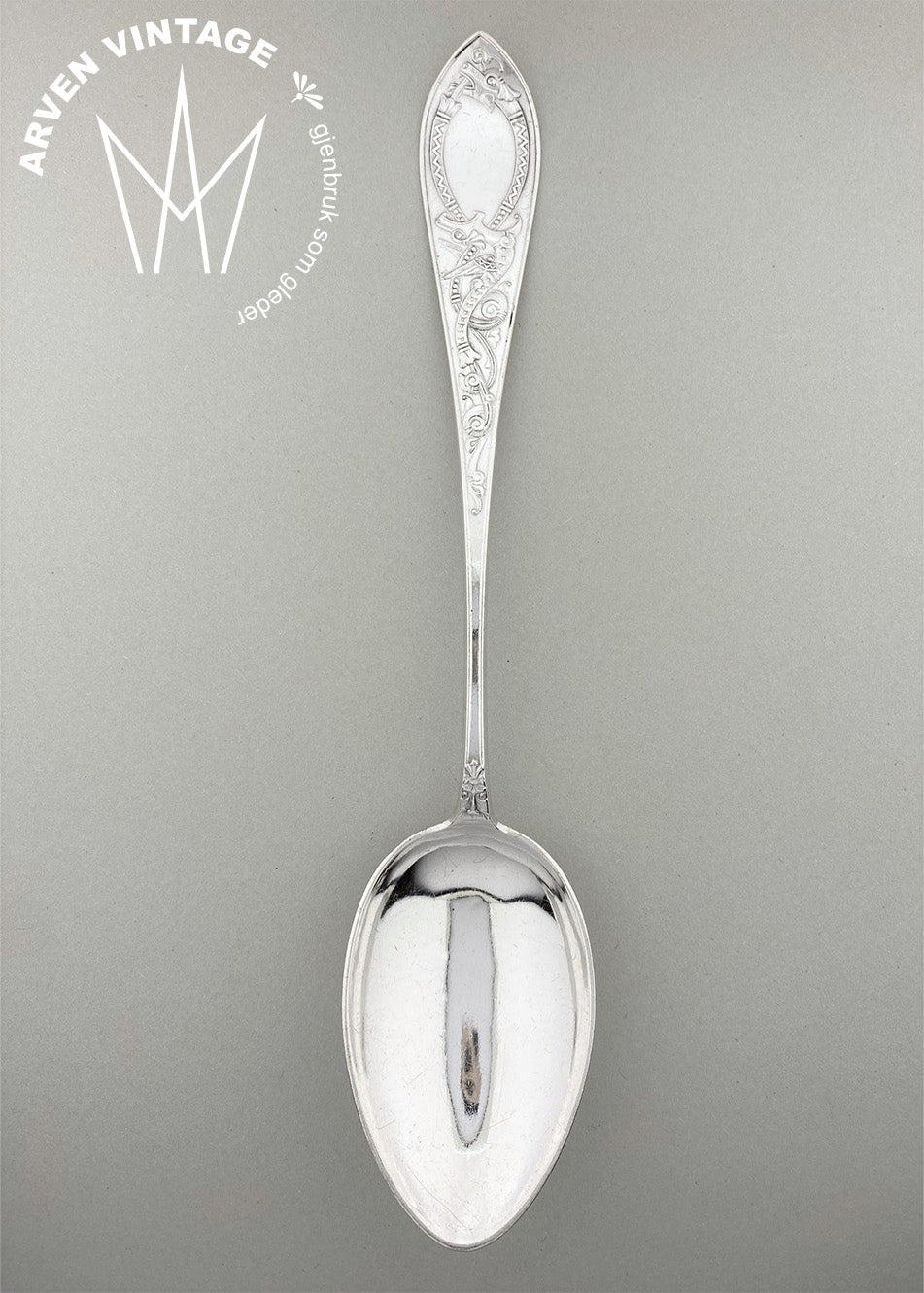 Vintage Dragon large tablespoon