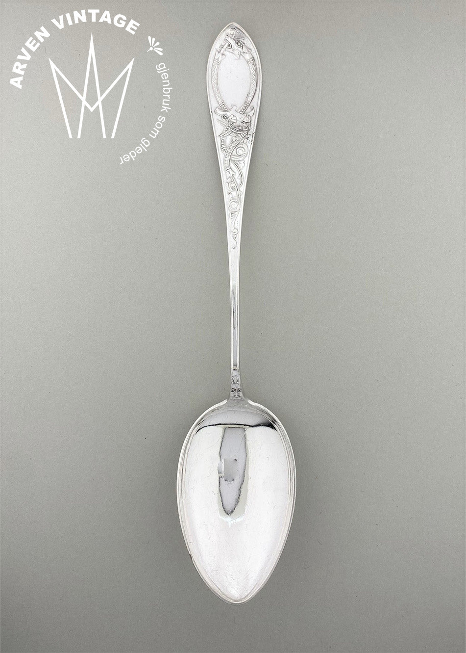 Vintage Dragon small tablespoon