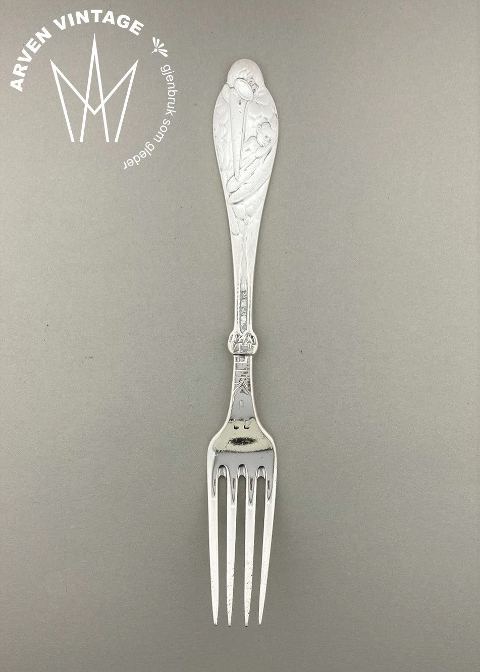 Vintage Stork children's fork old model