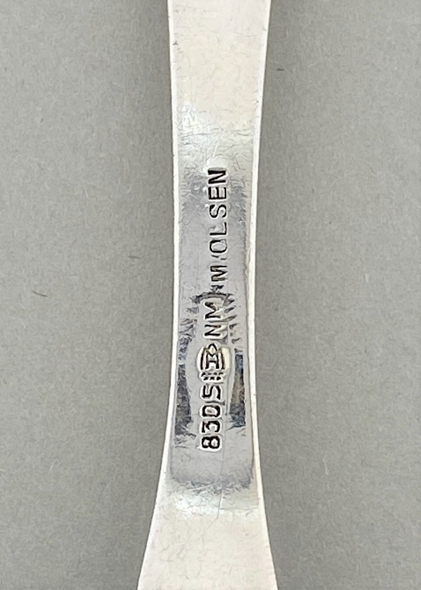 Vintage Hardanger potato spoon