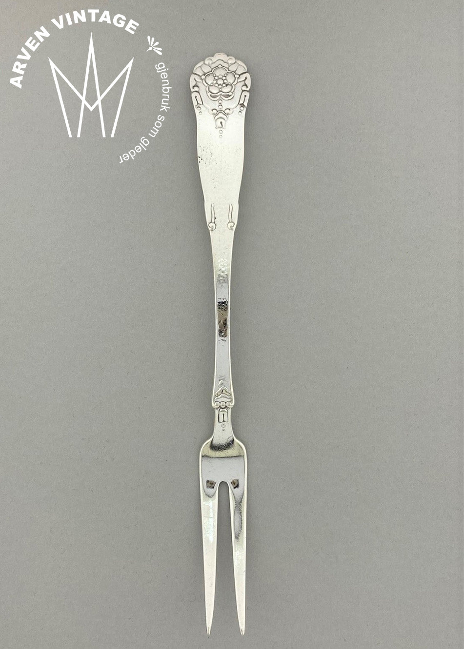 Vintage Hardanger cold fork / cold cuts fork