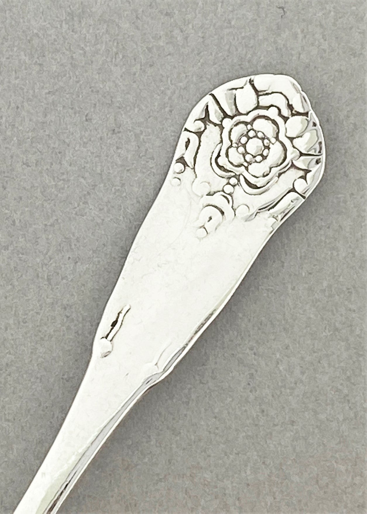 Vintage Hardanger salt spoon