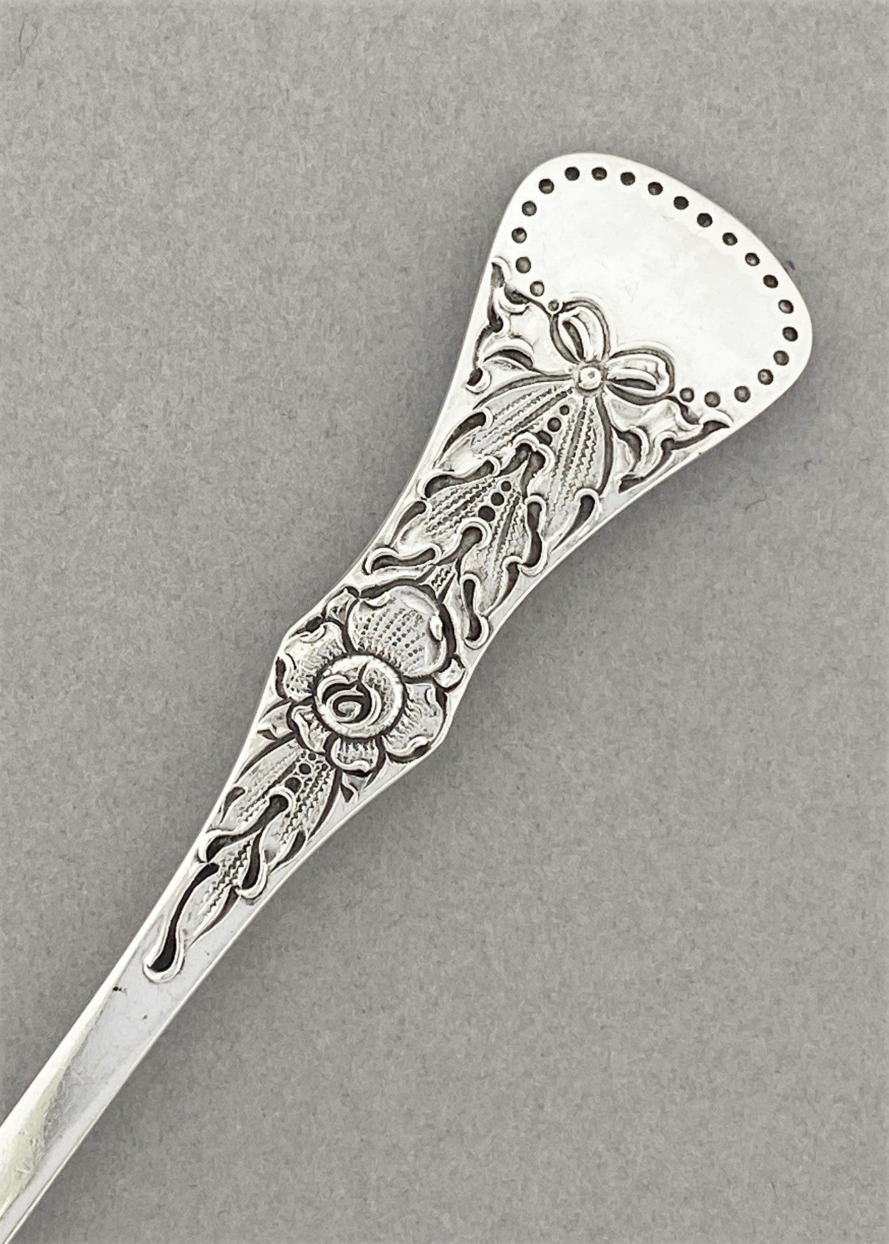 Vintage Rose butter fork / tapas fork