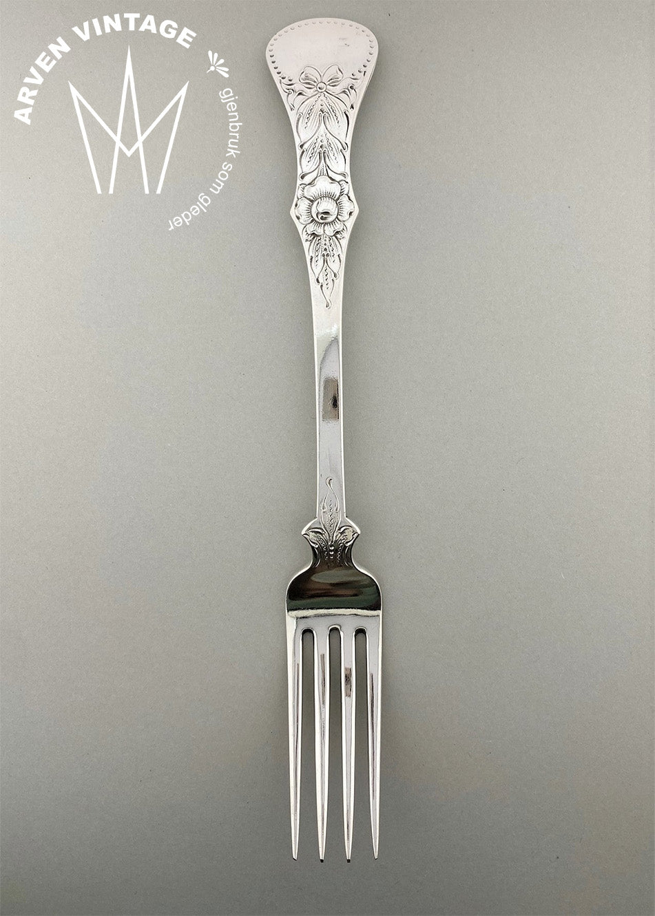 Vintage Rose large dining fork