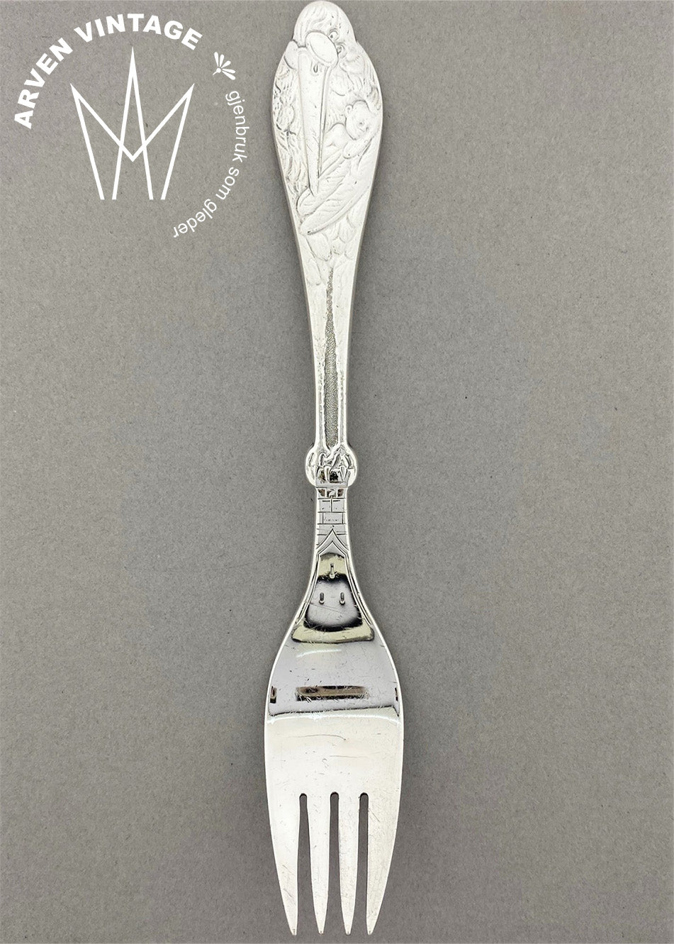 Vintage Stork children's fork