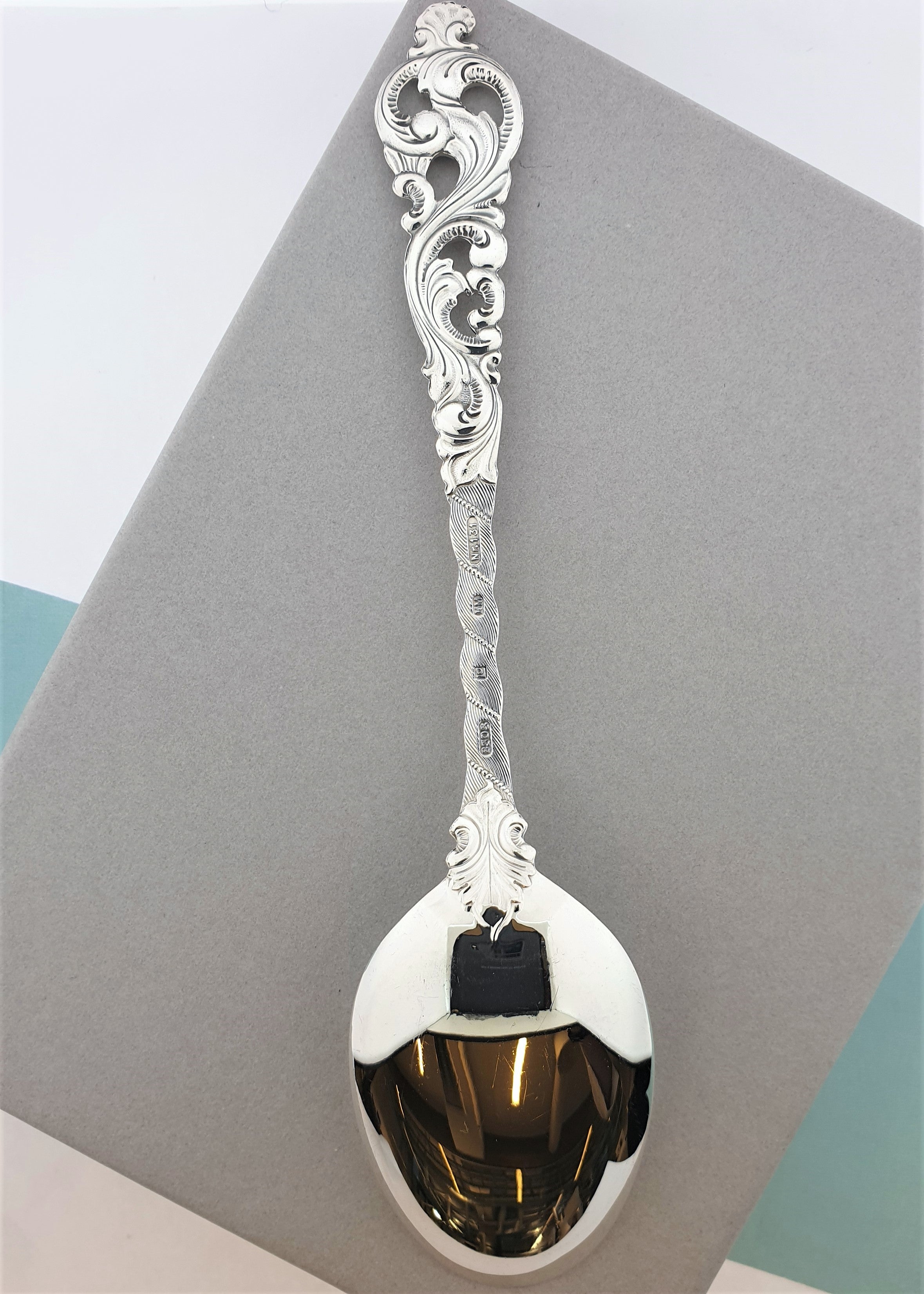 Double Rococo small tablespoon