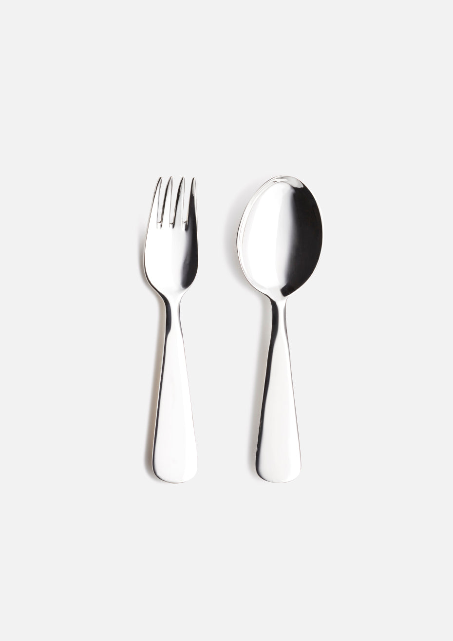 Chubby set spoon fork