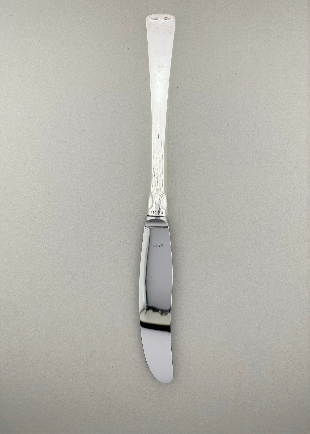 Vintage Silvia small dining knife with long handle